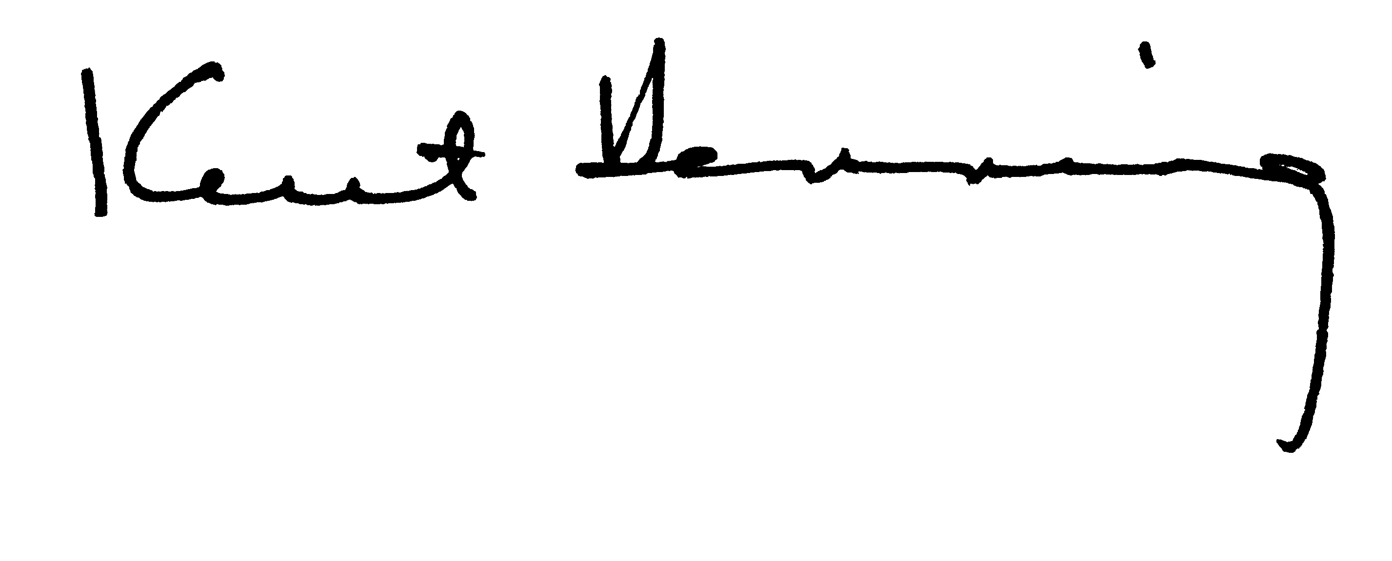 Kent Henning Kent Henning's Signataure