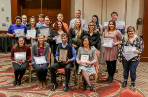 Grand View's Art & Graphic Design and Communication students Grand View's Art & Graphic Design and Communication students