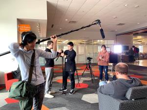 Communication Students Video Production 2.4.20