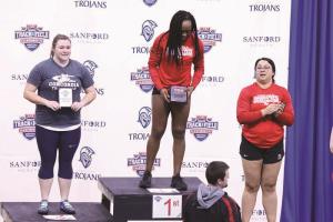 Track & Field Indoor Nationals: LaVon Davis 1st, Michelle Carillo 3rd (Weight Throw) 3.6.20