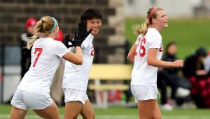 Women's Soccer Ties Baker 10.3.19