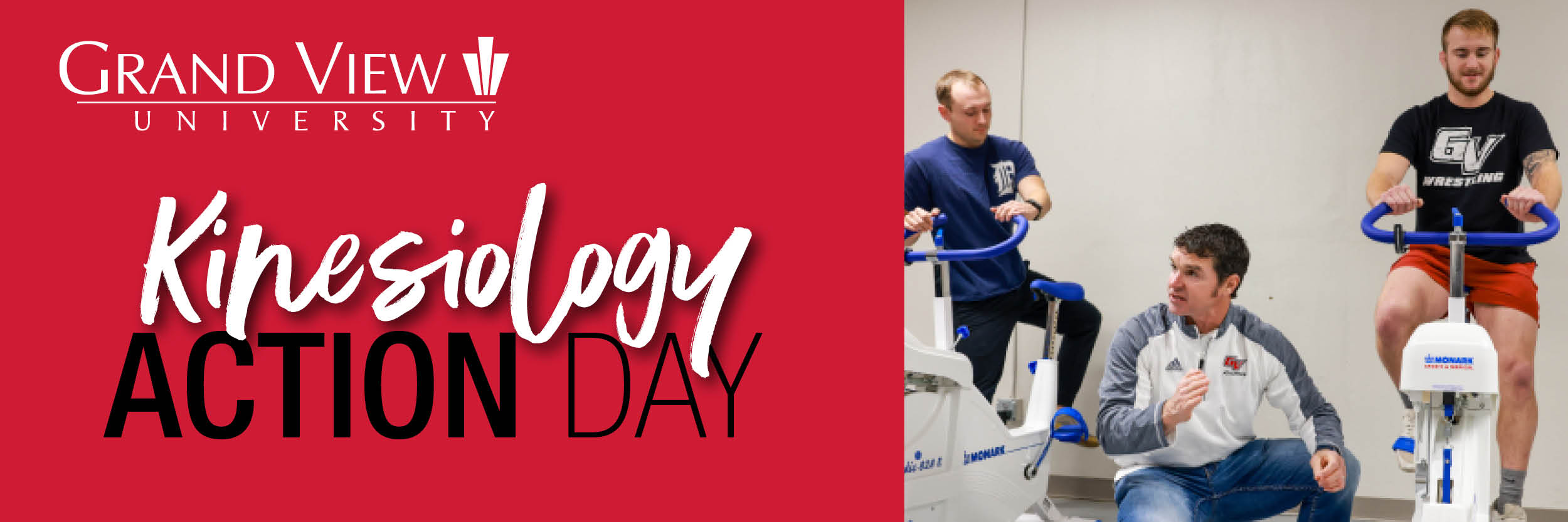 Kinesiology Action Day at Grand View University Kinesiology Action Day at Grand View University is on November 5, 2026 from Noon to 3:30 p.m. in the Henning Student Center.
