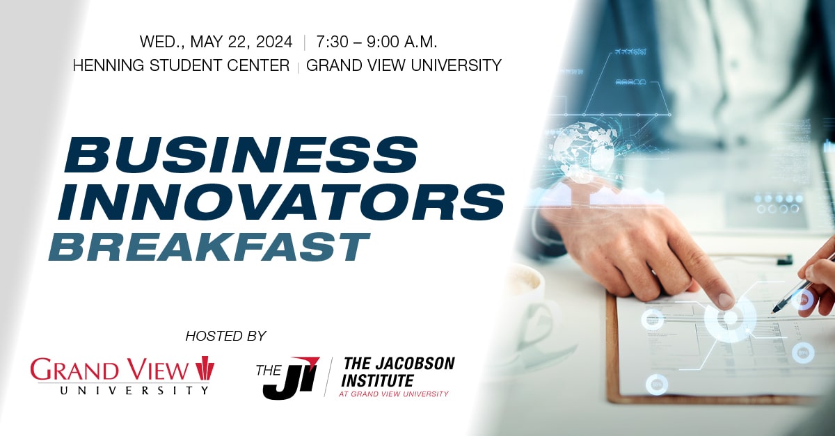 Business Innovators Breakfast at Grand View University - Vimarsana News