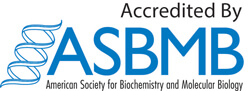 Accredited by ASBMB