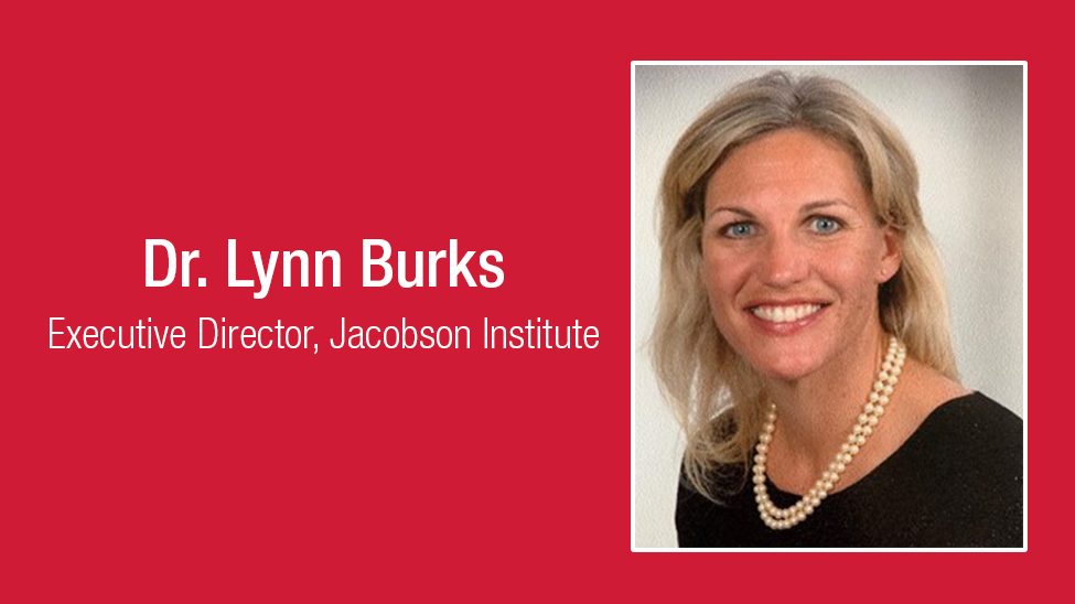 Announcing Dr. Lynn Burks, Executive Director, Jacobson Institute - Vimarsana News