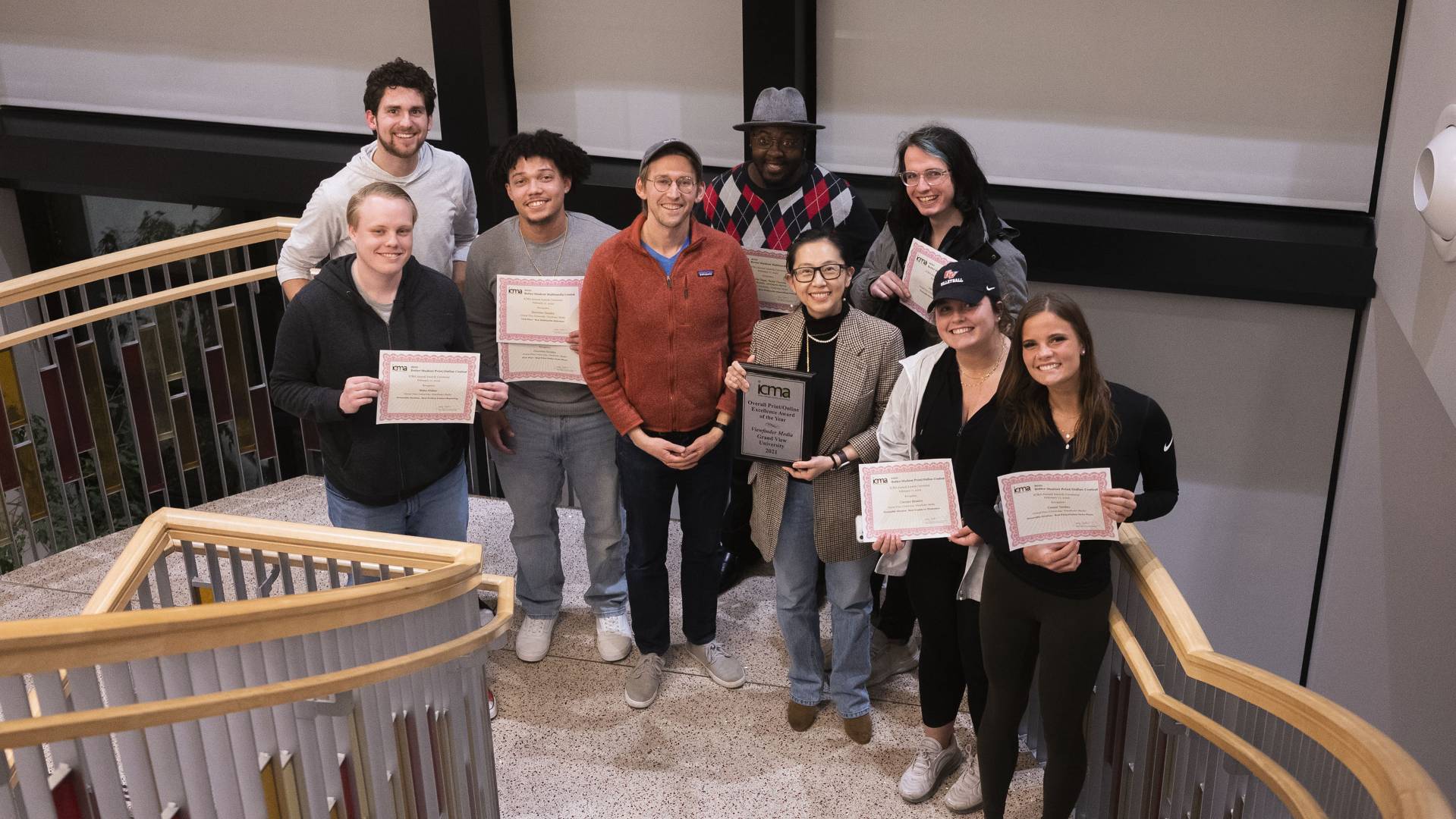 2020-2021 ICMA Award Winners | Grand View University - Vimarsana News